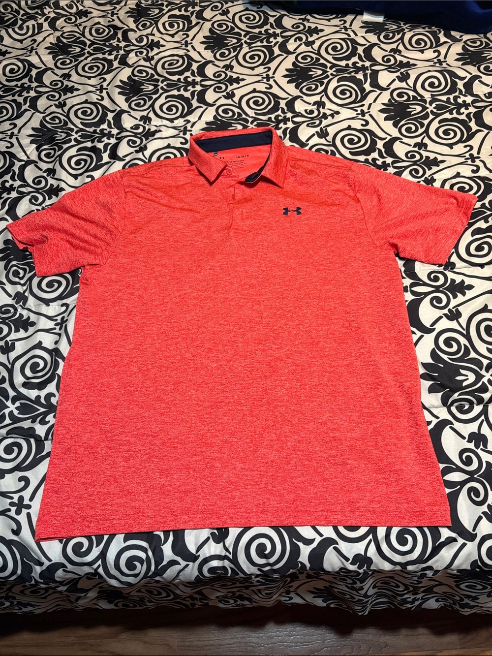 Under Armour Men’s Heathered Coral Polo